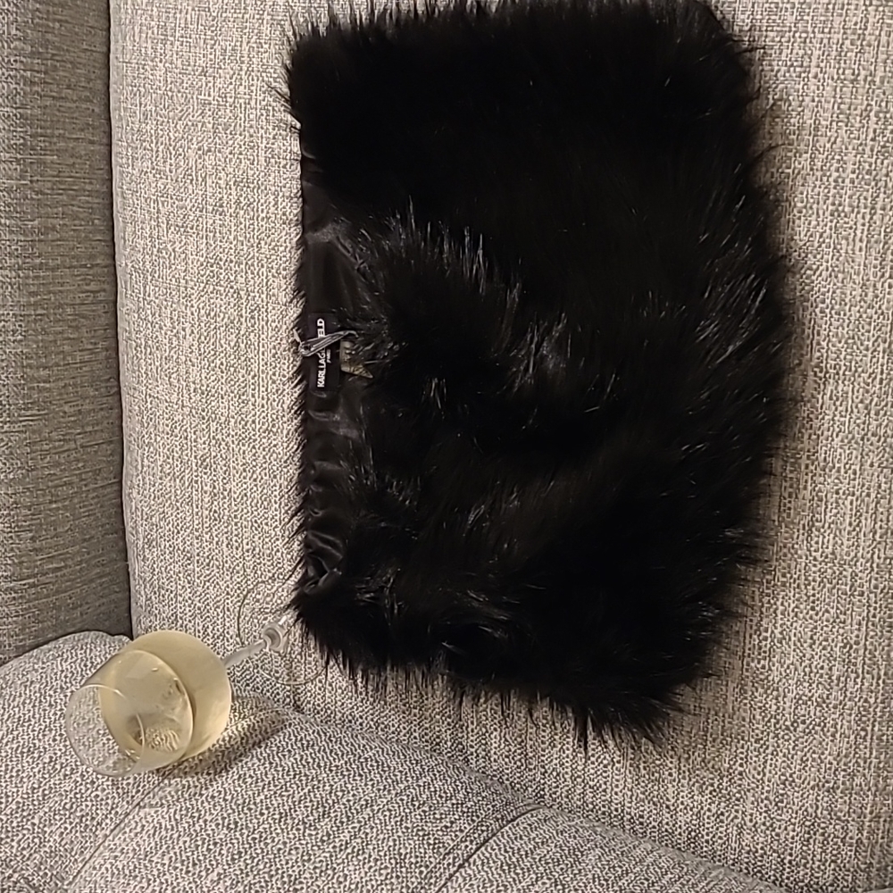 Faux Fur Scarf Karllagerfeld Paris